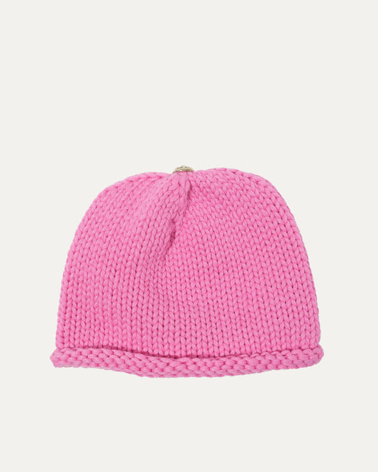 Children's Leopard Cross Patch Beanie