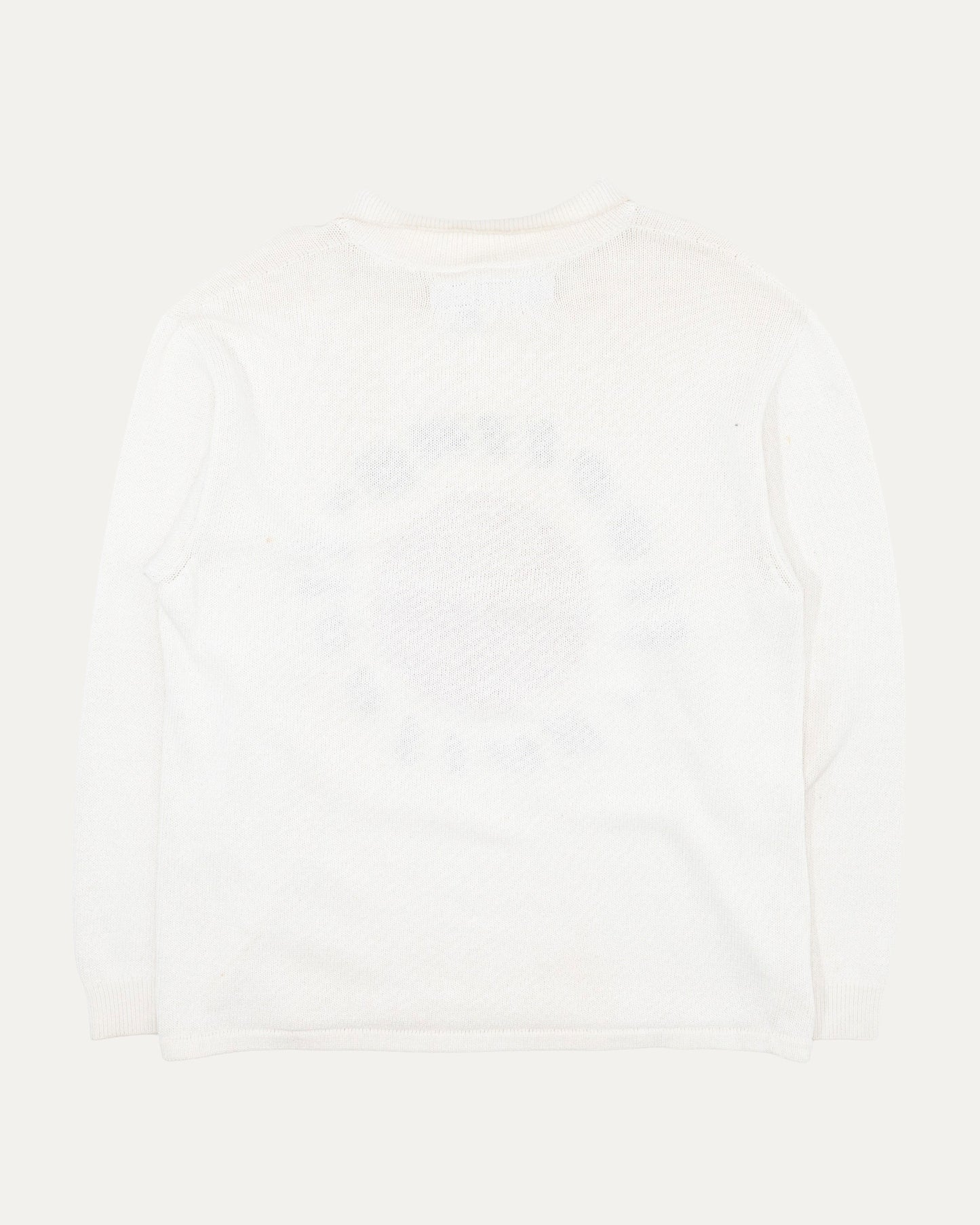 Fleeting Floating Knitted Polo Sweatshirt