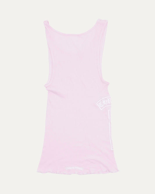 T-Bar Logo Ribbed Tank Top
