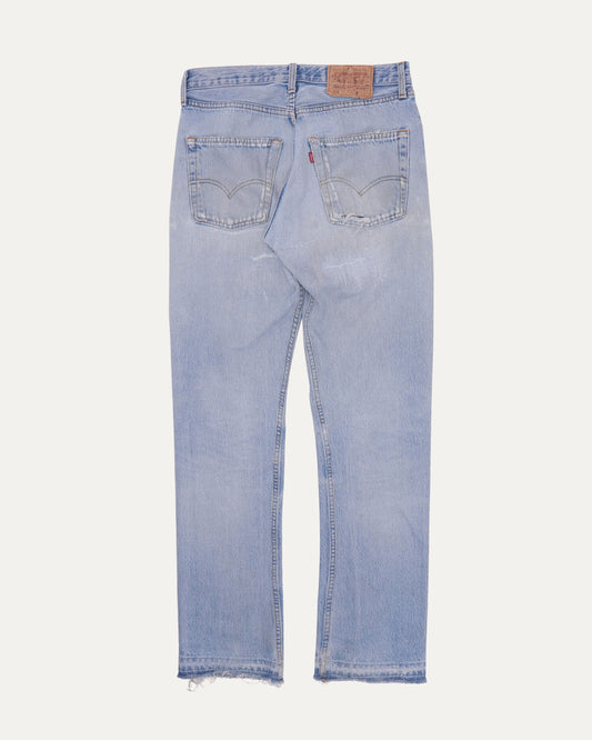 Distressed Levi's 501 Jeans