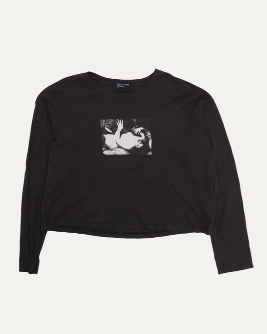 Demon Assemblage Ribbed Long Sleeve T-Shirt