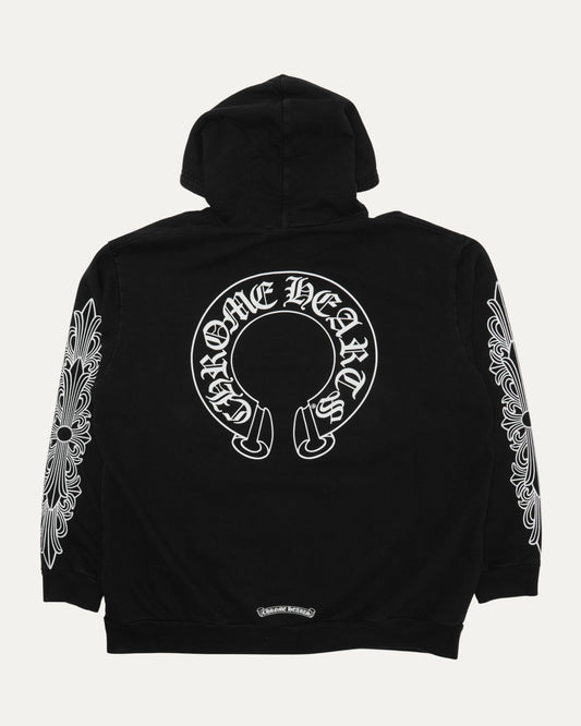 Horseshoe Logo Zip Up Hoodie