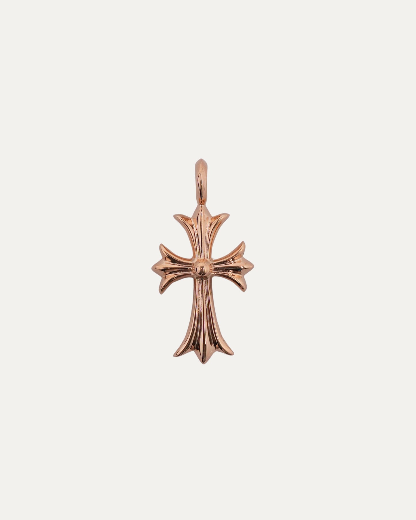 Gold Diamond Tiny Fat Pendant