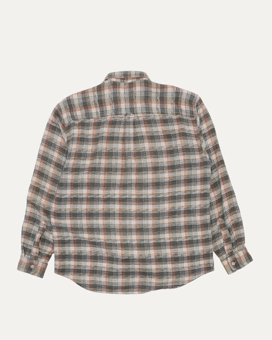 Gauzy Cotton Flannel Shirt