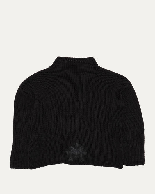 Cross Patch Rollneck Sweater