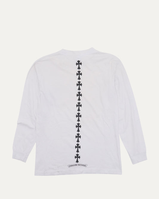 Cemetery Cross Long Sleeve Pocket T-Shirt