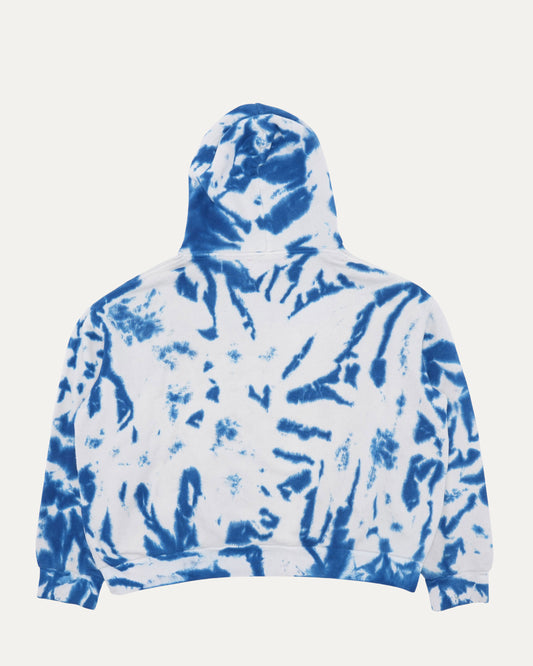Cashmere Blend Tie Dye Hoodie