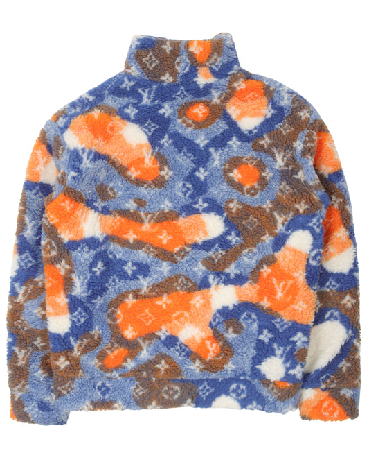 Watercolor Fleece Jacket