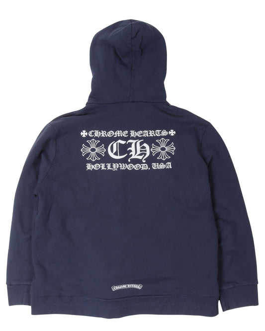 Vintage Patch Zip Up Hoodie