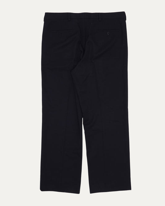 Pleated Virgin Wool Trousers