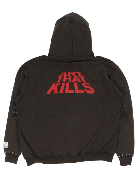 Art That Kills Fur Lined Hoodie