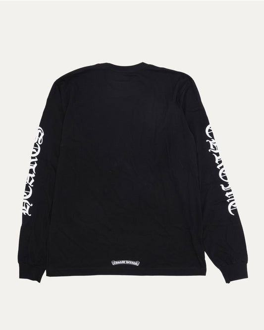Neck Logo Long Sleeve T-Shirt