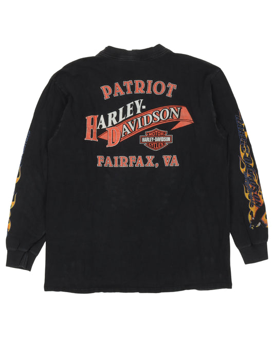 Harley Davidson Flaming Eagle T-Shirt