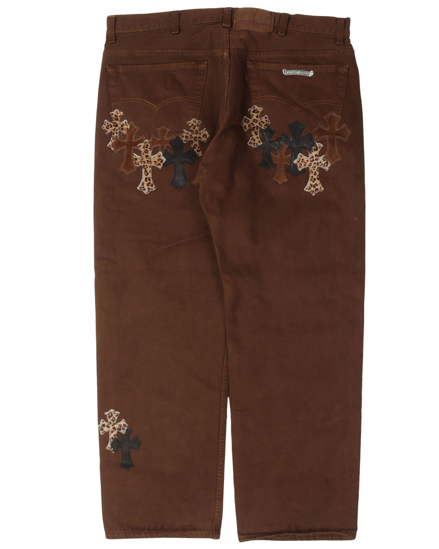 NYFW Exclusive Levi's Cross Patch Jeans