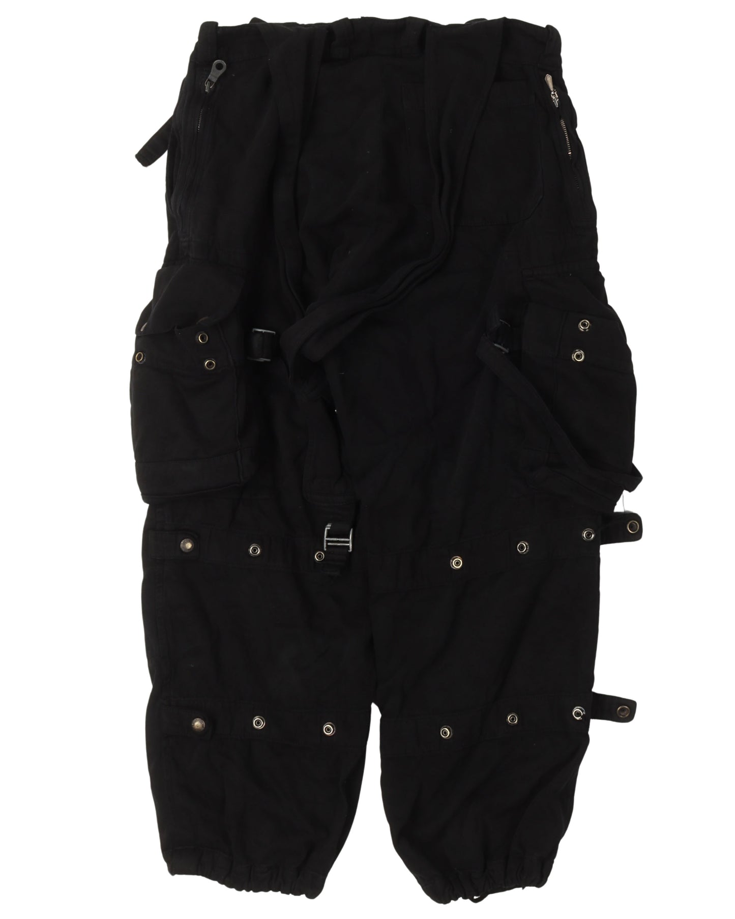 Modified Over-Dyed Swiss Alpenflage Cargo Pants