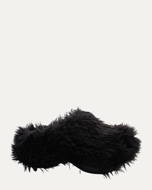 Crocs Faux Fur Mules