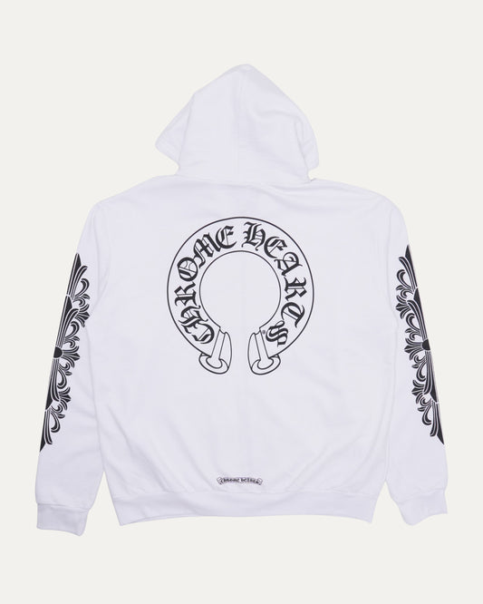 Horseshoe Logo Zip Up Hoodie