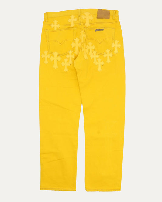 Paris Exclusive Levi's 501 Cross Patch Jeans