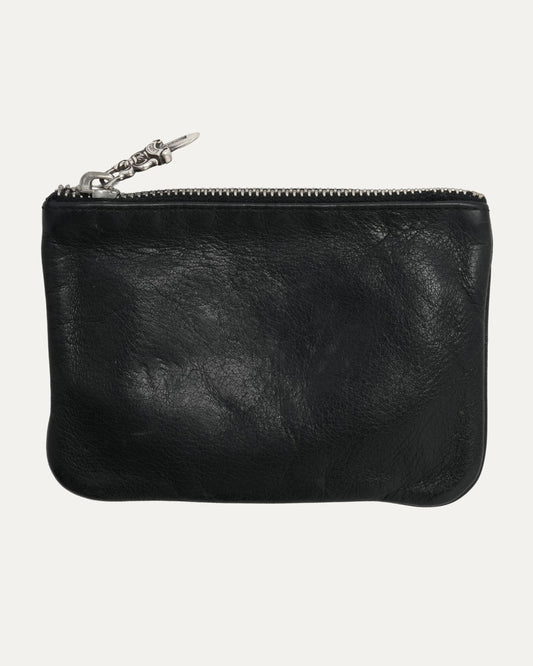 Cross Patch Zip Wallet