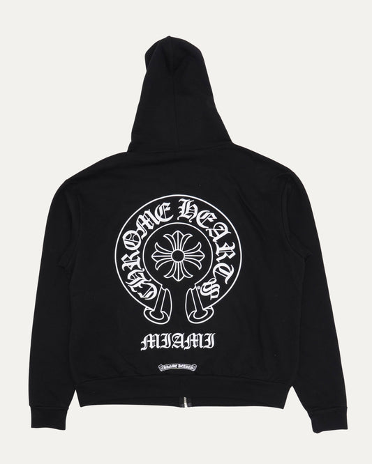 Miami Plus Cross Zip Up Hoodie