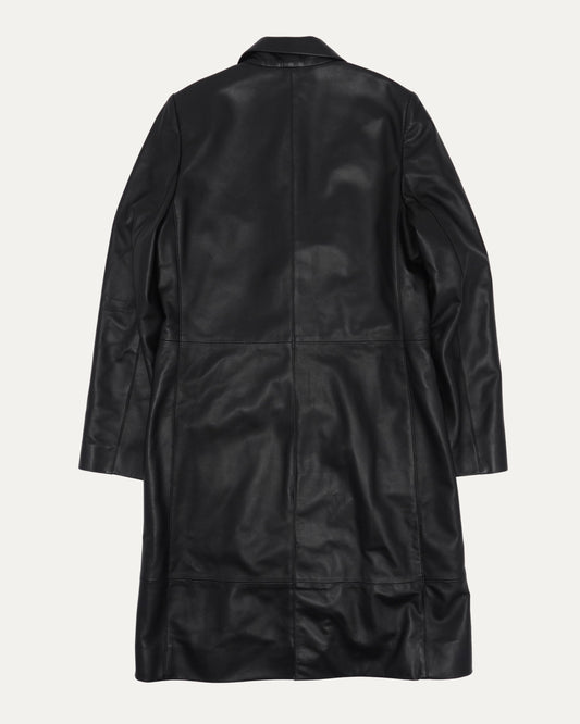 Leather Trench Coat
