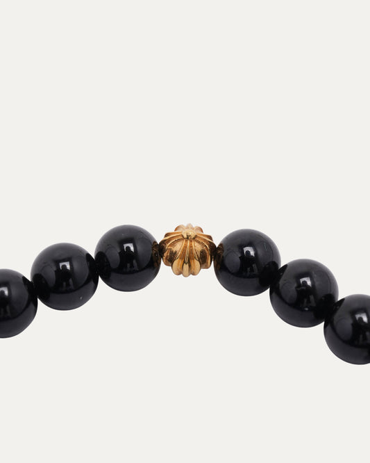 6mm 22k Gold Plus Ball Bead Bracelet