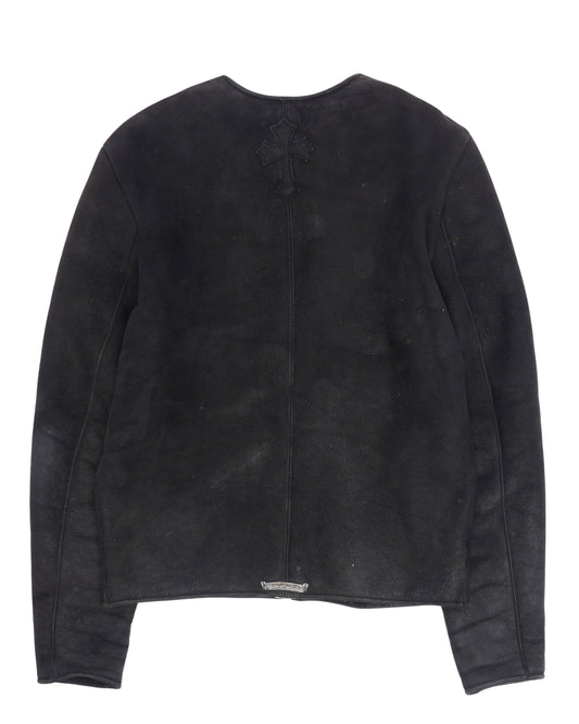 Suede Shearling Jacket
