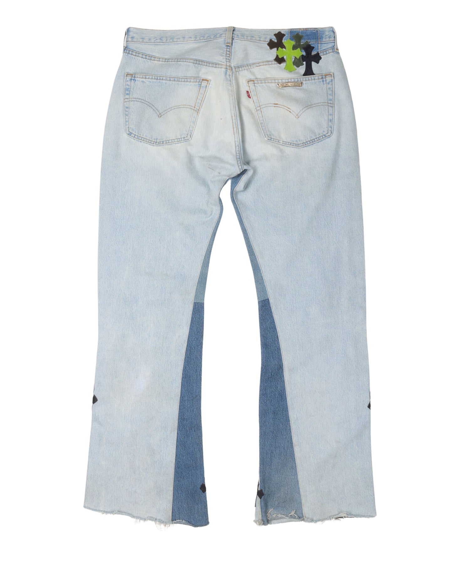 Levi's Aspen Flared Cross Patch Jeans