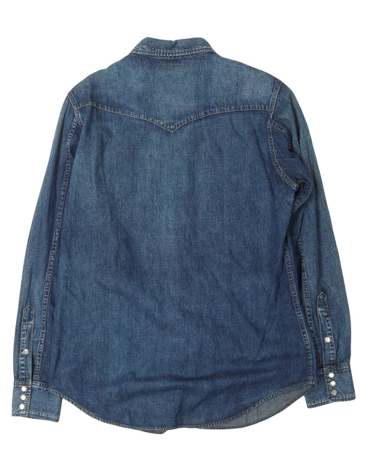 Denim Western Shirt