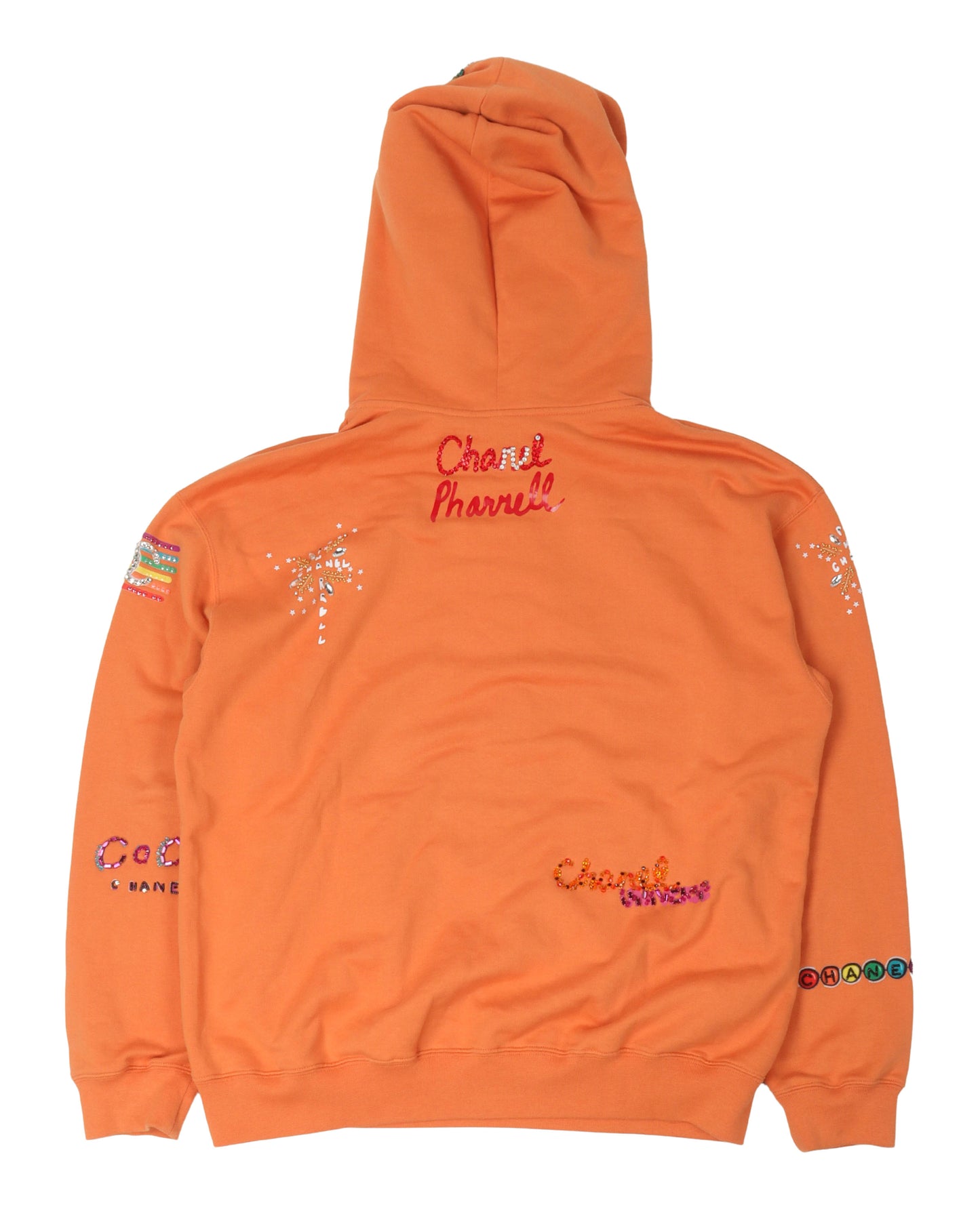 Pharrell Embroidered Logo Hoodie