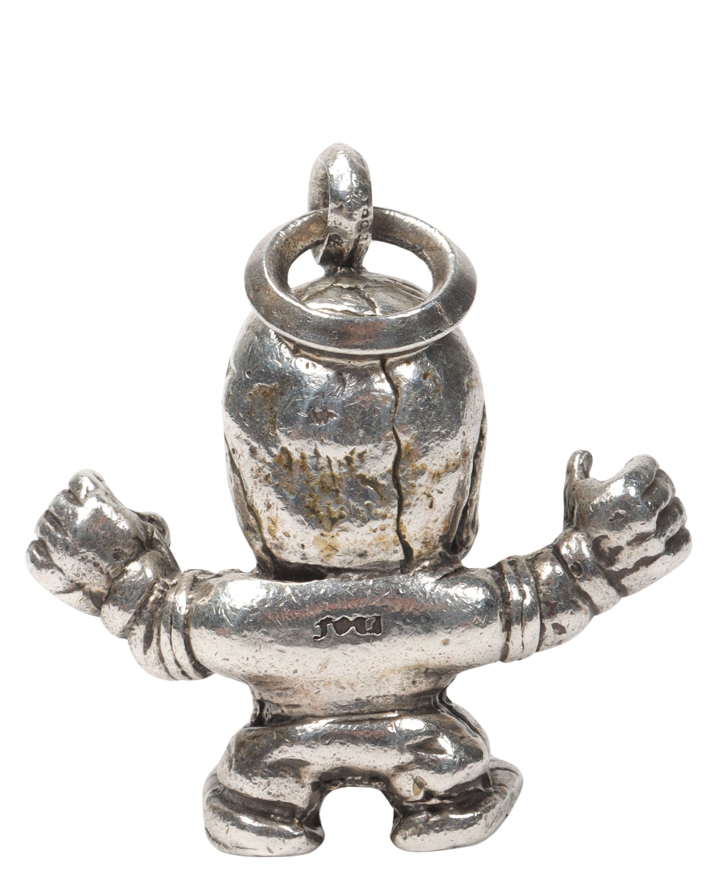 "Harris Teeter" Silver Foti Pendant