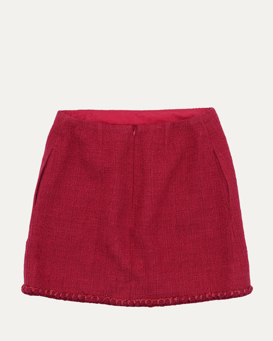 Tweed Mini Skirt