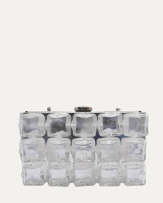 Ice Cube Minaudiere Bag