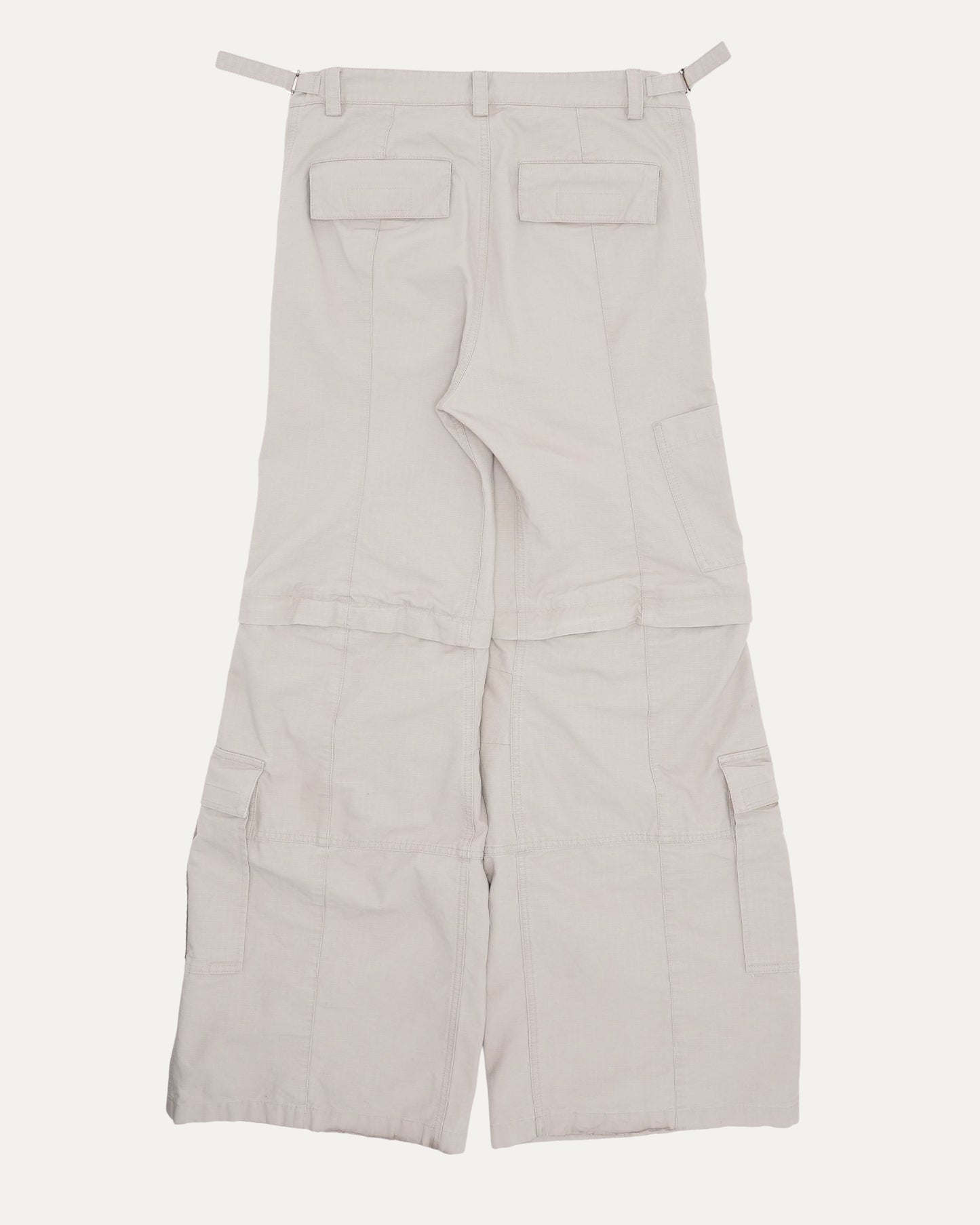 Convertible Flare Cargo Pants