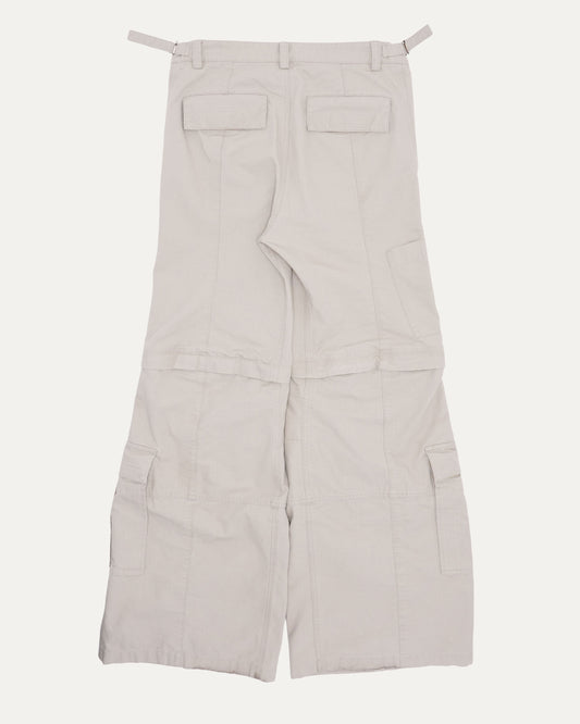 Convertible Flare Cargo Pants