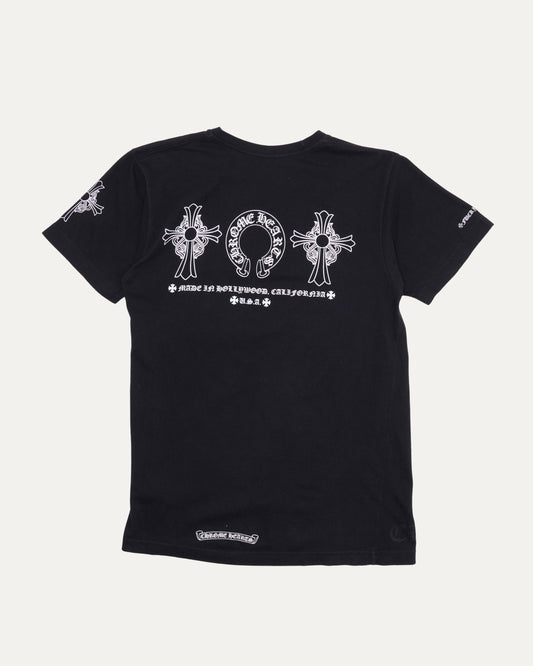 Horseshoe Logo Double Cross T-Shirt