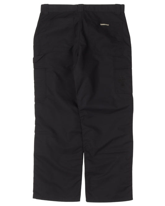 Leather Double Knee Nylon Carpenter Pants