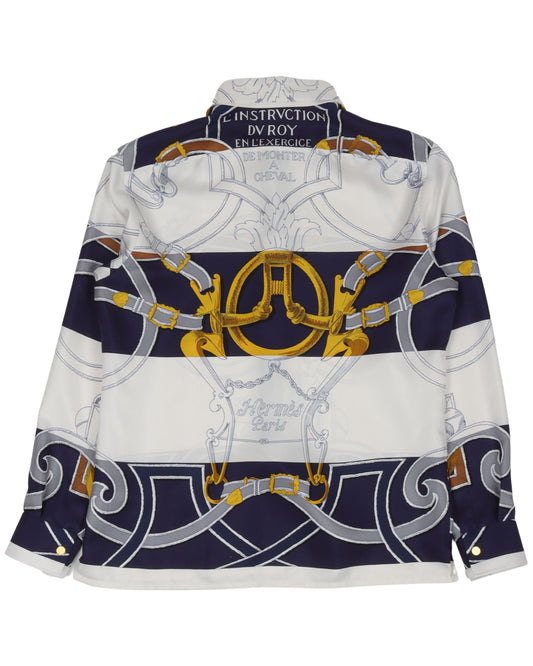 Silk Scarf Shirt
