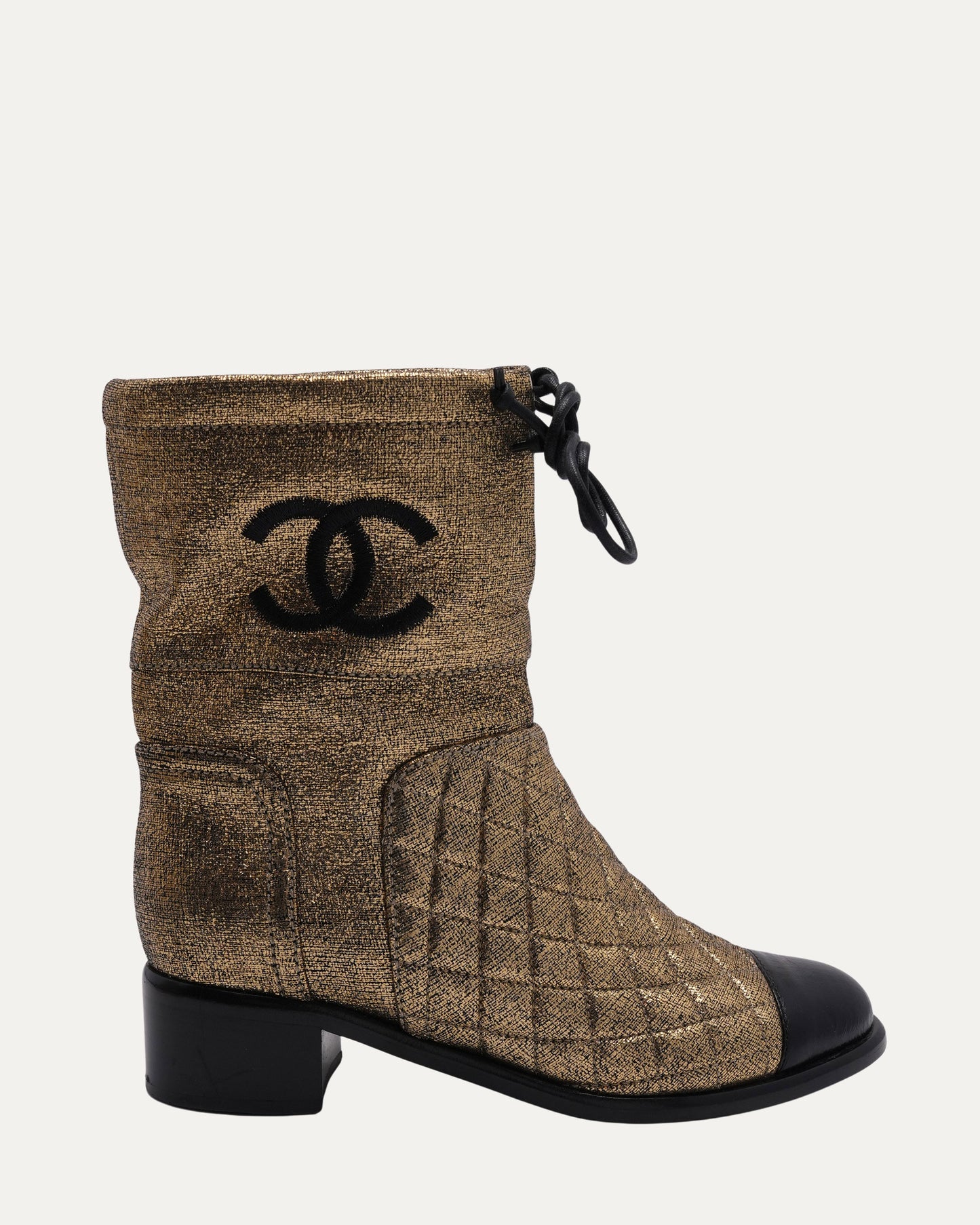 2018 Interlocking CC Logo Boots