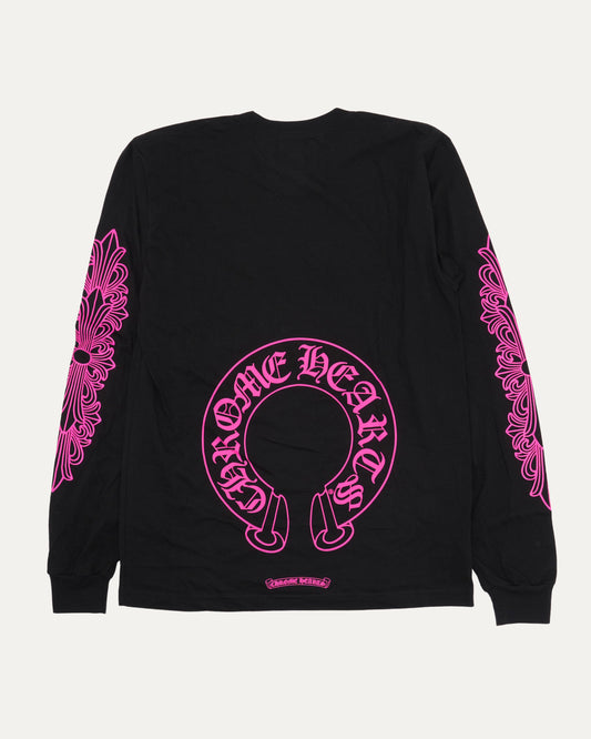 Horseshoe Logo Long Sleeve Pocket T-Shirt