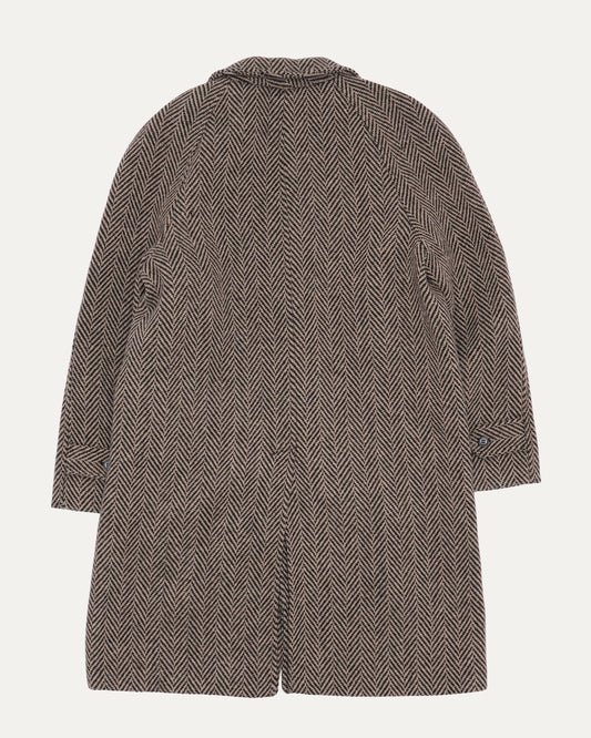 Wool Herringbone Coat