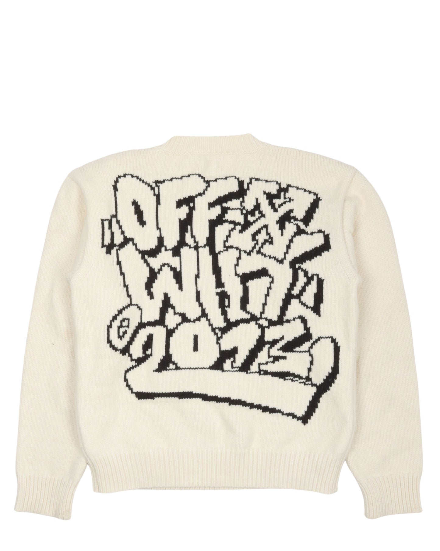 Graffiti Knit Sweater