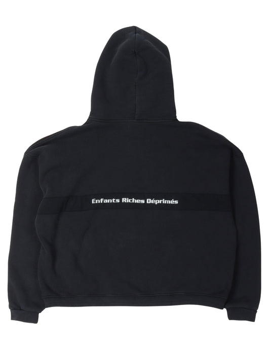 I Believe In God Assemblage Zip Hoodie