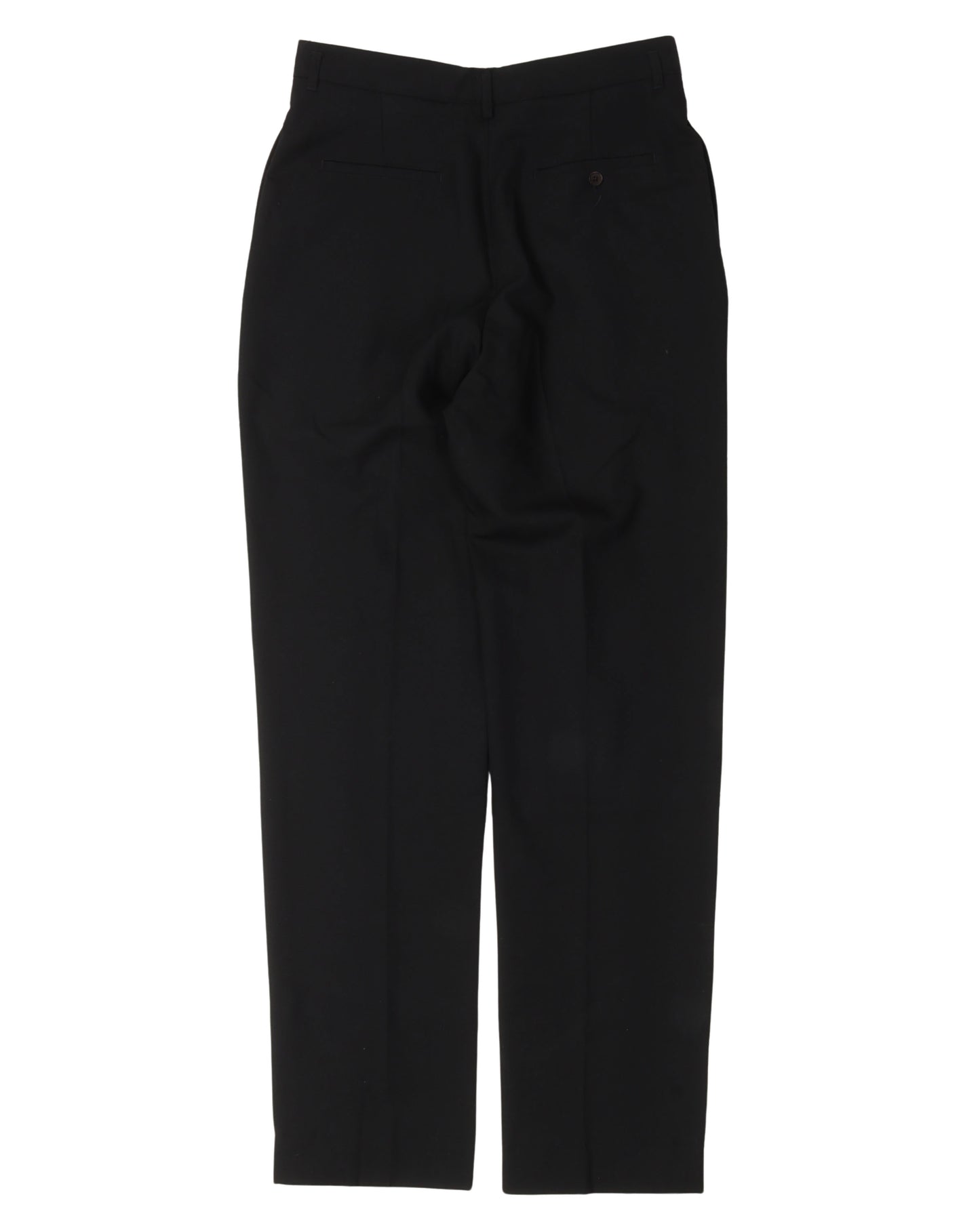 Pleated Wool Slacks