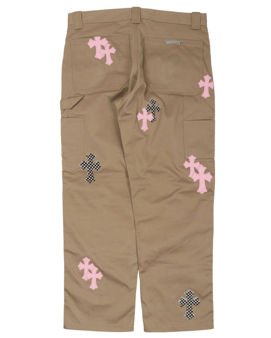 Cross Patch Double Knee Carpenter Pants