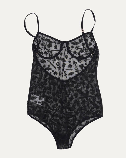 Stencil Lace Lingerie