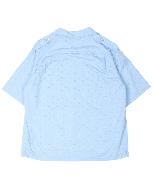 Hand Embroidered Crystal Shirt