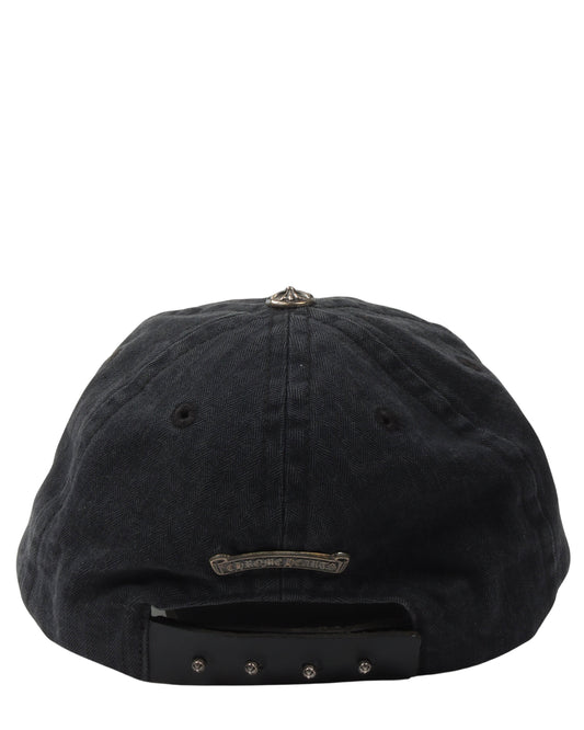 Embroidered Denim Dagger Hat