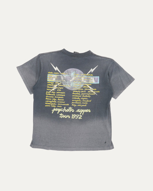 Tesla Pushead Psychotic Supper Tour 1992 T-Shirt