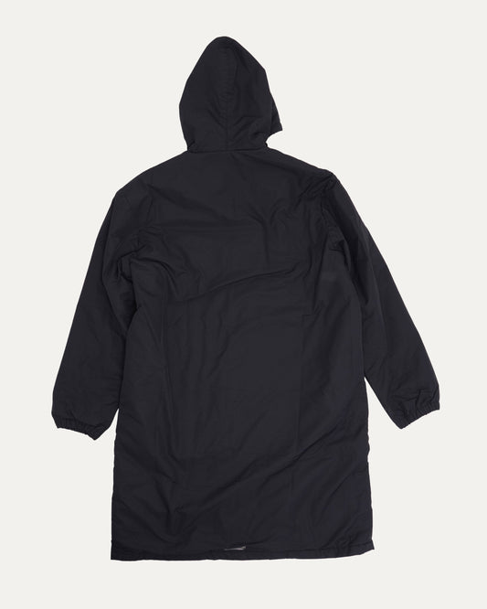 Nylon Leather Parka